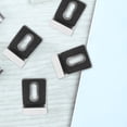 thumbnail image 4 of OHOIOLLA 8Ud Clips De Montaje Para Sin Marco De Acero Inoxidable Acabado Plateado, 4 of 8
