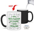 thumbnail image 3 of Bearachild Taza de cerámica Soy profesor del departamento, cambia con agua caliente, divertida taza de color de cerámica, regalo de café para Juegos de servir café y té, 3 of 6