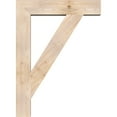 thumbnail image 3 of Ekena Millwork 5 1/2"W x 32"D x 44"H Traditional Block Smooth Bracket, Douglas Fir, 3 of 25