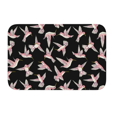 

Adjustable Apron - Bib Apron for Men Women Pink Hummingbird Waterproof Chef Aprons for Kitchen Gardening Cooking