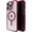 Magenta, variant on ZAGG Santa Cruz Snap Series Case for Apple iPhone 15 Pro Max - Clear/Black