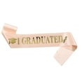 thumbnail image 1 of Fgnfyis I Graduated Sash Ribbon Graduation Stole Accessory Party Decoration Supplies for Graduate Celebration Khaki, 1 of 2