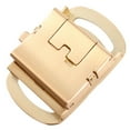 thumbnail image 2 of Slide Click Buckle Automatic Alloy Belt Accessory Ratchet Belt Buckle for Men, 2 of 10