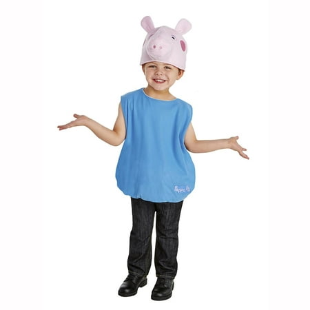 Peppa Pig George Toddler Costume, 2T