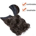 thumbnail image 4 of Fil Invisible Sans Pinces Extensions de Cheveux Miracle Postiches Secrets Cheveux Soyeux Synthétiques, 4 of 6