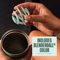 thumbnail image 3 of Vaso mezclador, botella 2 en 1, aislante, 710 ml, verde, 3 of 5