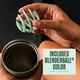 thumbnail image 3 of Vaso mezclador, botella 2 en 1, aislante, 710 ml, verde, 3 of 5