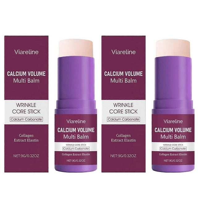 Calcium Multi Balm, Calcium Volume Multi Balm, Anti-Aging Firming Skincare Stick, Wrinkle Core stick, Korean Collagen Stick for Eyes, Face, Neck