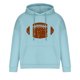 thumbnail image 4 of Sudadera con capucha para hombre, estilo casual, con cuello redondo, estampado, manga larga, blusa de poliéster, 4 of 6