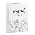 thumbnail image 2 of Stupell Industries Contemporary Minimalist Leaves Wash Away White Framed Giclee Art, 24 x 30, by Lettered and Lined, 2 of 8