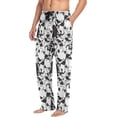 thumbnail image 4 of HPINK-T Dalmatian Dog Men's Pajama Pants Sleepwear Lounge Pajama Bottoms with Pockets, S M L XL XXL, 4 of 13