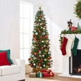 thumbnail image 2 of Lápiz preiluminado Christmas Tree Best Choice Products, 1,4 m, 2 of 7