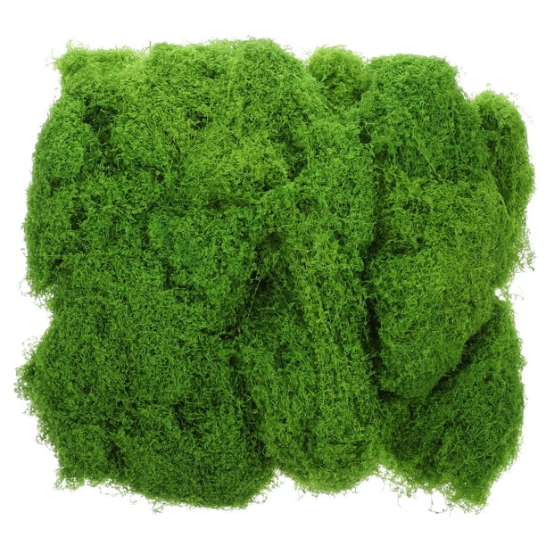 1 Juego de plantas en macetas, decoraciones de musgo, adornos de musgo artificiales, adornos decorativos de musgo falso DIY