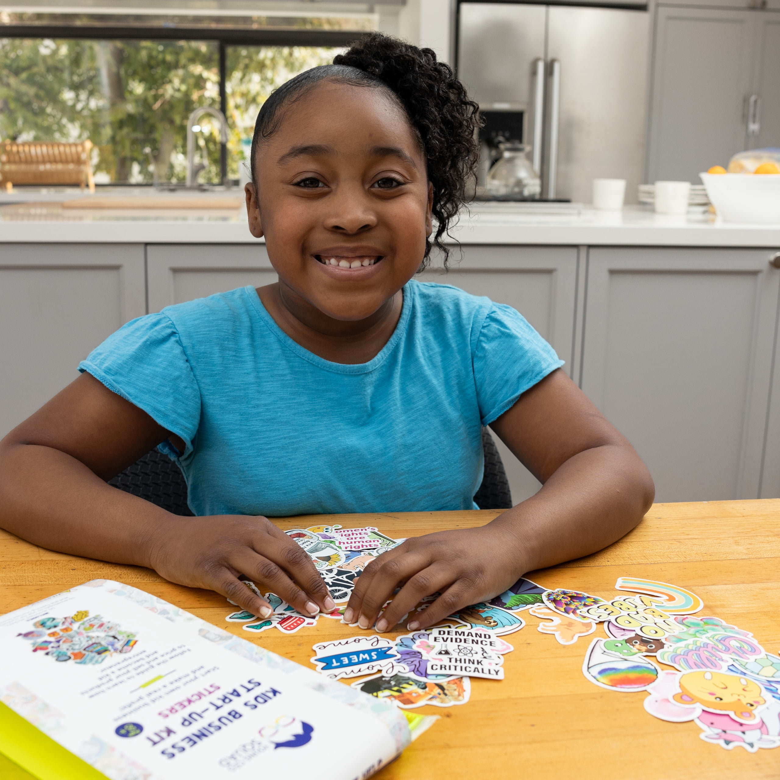 Young CEO Squad Kids Business Start-Up Kits Entrepreneur Sticker Business Art & Craft Kits 50 Piece