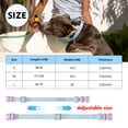 thumbnail image 2 of Wolfone Waterproof Dog Collar with Quick Release Buckle， Cute Adjustable Collar for Dogs Comfort Sturdy Durable Odor Proof Easy Care（Spun Sugar 28-36cm）, 2 of 7