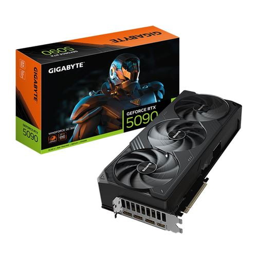 Gigabyte GeForce RTX 5090 WINDFORCE OC 32G - Graphics card Gigabyte GeForce RTX 5090 WINDFORCE OC 32G - Graphics card