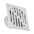 thumbnail image 3 of Desagüe de Piso de Baño Cuadrado de Acero inoxidable de gran calibre, Puerta antiolor para una una tasa de dreneze de agua rápida, fácil de Limpiar Con Diseño de, 3 of 7