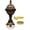 Bronze, variant on AM Incense Burner Resin Luxury White Globe Charcoal Bakhoor Burners for Your Favorite Arabian Oud Jasmin or Any Other Incense in Powder or Tablet Form for Office & Home Decor