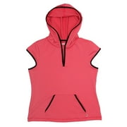Danskin Now - Women's Cap Sleeve Performance Hoodie