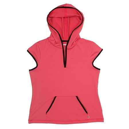 Danskin Now - Women's Cap Sleeve Performance Hoodie