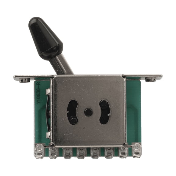 LOOKSEVEN 3 Way Strat Type Pickup Selector Switch Guitar Multi Tip Color For STRAT TELE- Black