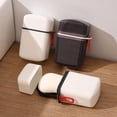 thumbnail image 4 of Paokuoon Travel Box with Drainage Lock Design Leakproof Portable Holder for Business Trips Container with Lids (1 2 Pcs), 4 of 6