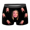 thumbnail image 4 of Xmyrz Valentine's Day Boxers For Men Underwear All Matching Recreation Elastic Waist Print Personality Loose Fit Underpants, 4 of 4