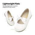 thumbnail image 4 of Zapatos de Vestir para Niña DREAM PAIRS SOPHIA-22 Blanco con Moño Talla 3, 4 of 6