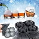 thumbnail image 4 of Caja moldes hielo baloncesto, moldes hielo baloncesto, herramienta de cocina, diseño de 2 niveles, metal resistente, para fiestas, uso en cocina, 4 of 7