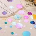 thumbnail image 4 of 450 Pcs Paillettes Rondes Plates, 20mm/0.8 Résine Dégradé AB Rose Foncé Paillettes Lâches avec Trous Uniques, 4 of 7