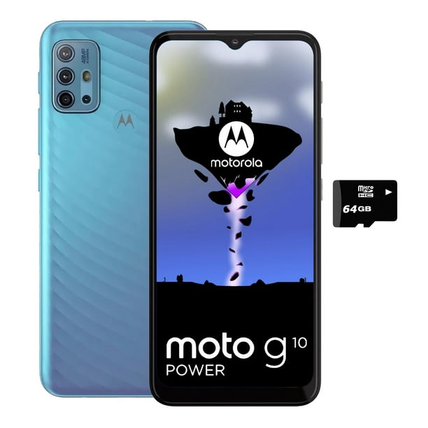 Motorola スマートフォン G10 64GB Smartphone Motorola Moto G10 Power 64GB 4GB más Micro SD 64GB