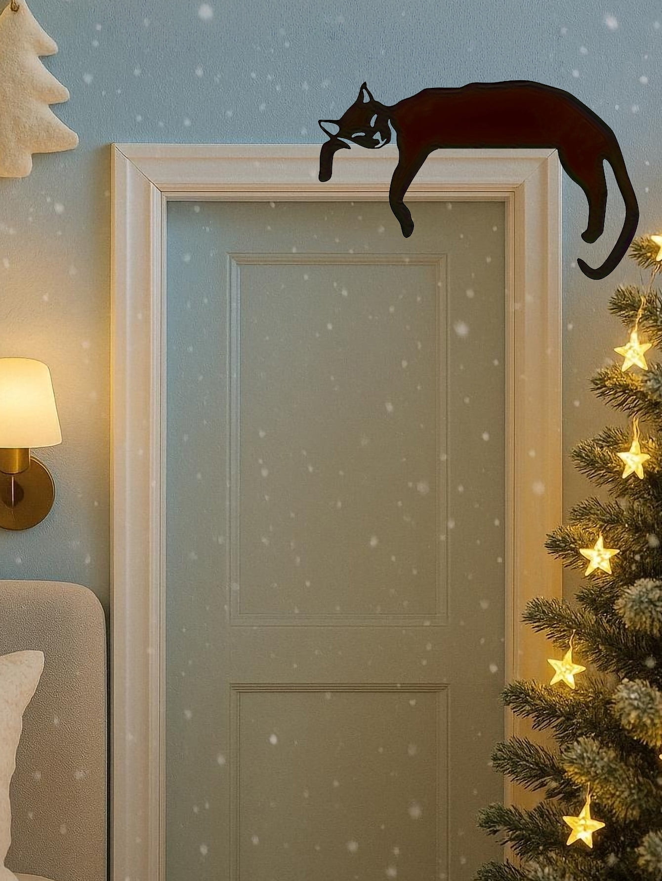 Elegant Hanging Decor For Living Rooms & Bedrooms, Perfect Halloween & Christmas Door Top Ornament, Hanging Orna