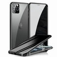 thumbnail image 5 of TG iPhone 12 Pro Max - Étui de Protection Double Face (Verrouillage Magnétique) Argent, 5 of 5