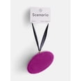 thumbnail image 2 of Scenario Women's Oval Zippered Velvet Jewelry Organizer, Magenta, 2 of 4