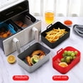 thumbnail image 1 of Bandeja rectangular de silicona para freidora de aire Bandeja rectangular de silicona para freidora de aire, 1 of 5