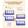 thumbnail image 2 of Gráfico de bolsillo para escritorio Word Building GameNote CVCC y CCVC, 2 of 6
