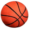 thumbnail image 1 of FELTECHELECTR Pelota de peluche de juguete, almohada de baloncesto rellena, almohada con temática de deportes de invierno, regalo de cumpleaños para niño, juguete de baloncesto, 1 of 7