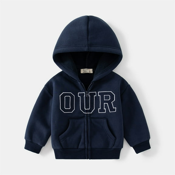Aayomet Toddler Boys Winter Coat Big Boys 3-in-1 System Jacket with Detachable Inner Shell - Boys Winter Coats,Navy 3-4 Years