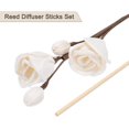 thumbnail image 3 of uxcell 102Pcs Reed Diffuser Sticks Set, Fiber Fragrance Flower Reed Diffuser Replacement Refill Sticks Flower Decor with Plastic Bottle for Home, Hotel, Office (Wood), 3 of 6