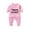 Pink5, variant on Mikilon Newborn Baby/Girl Boy Christmas Outfit Long Sleeve Romper Jumpsuit Bodysuit Santa Infant Fall Winter Clothes