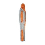 Big Agnes Torchlight UL 20 850 Downtek Sleeping Bag Color: Orange/Gray, Size: Regular, Zipper: left