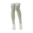 thumbnail image 2 of St.Patrick'S Day Green Trefoil Stockings Knee Stockings,Patricks Halloween Knee High Gifts Socks,Party Striped Stockings Stockings Knee High Thigh High Socks(Regular Size), 2 of 6