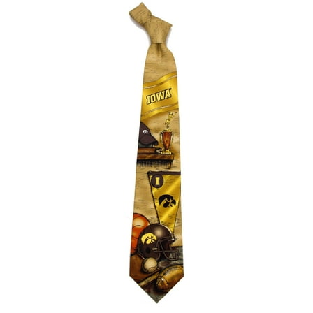 Men's Iowa Hawkeyes Nostalgia Tie