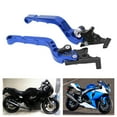 thumbnail image 4 of Poignée, Universelle 2pcs Moto Frein Levier Résistance à la Corrosion Durable Résistant à l'Usure pour Accessoires de Moto Noir, Bleu, Rouge, 4 of 8