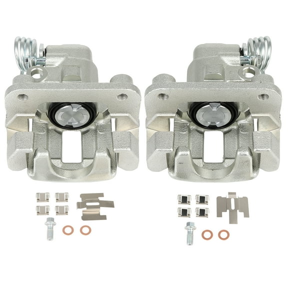 ECCPP 18B4825 18B4824 Brake Calipers With Bracket Fit For Ford For Mustang 1999-2004 2pcs Rear Driver & Passenger Side