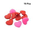 thumbnail image 3 of HEALEEP 10Pcs Tennis Racket Absorbers Silicone Material Heart Shape for Comfort and Better Control, 3 of 8