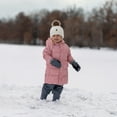 thumbnail image 2 of JAN & JUL Windproof Hooded Puffy Winter Coat for Girls (Prairie Flowers, 5T), 2 of 6
