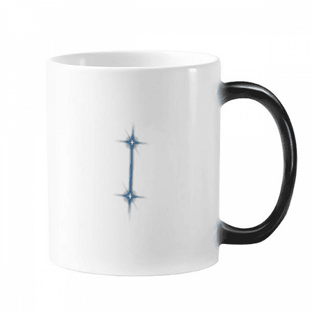 

Calm Just Beautiful Lucky Stars Mug Changing Color Cup Morphing Heat Sensitive 12oz