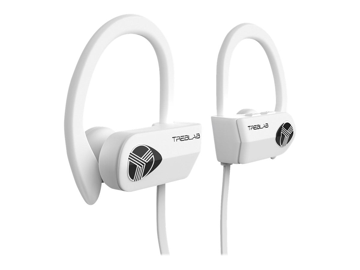 TREBLAB Auriculares Bluetooth XR500, los mejores auriculares inalámbricos  para deportes, correr, gimnasio, entrenamiento. IPX7 resistente al agua, a