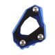 thumbnail image 2 of 1 unidad licencia de Extensión Lateral Para soporte de Motocicleta Para 16-17 Azul DYNWAVEMX Placa de extensión de Kickstand, 2 of 7